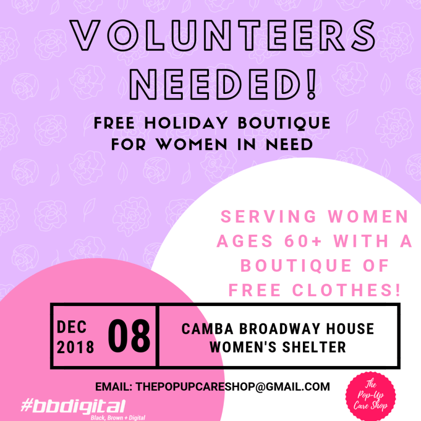 volunteers needed